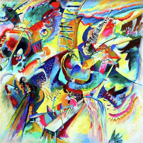 Improvisation Gorge Painting By Wassily Kandinsky Fine Art America