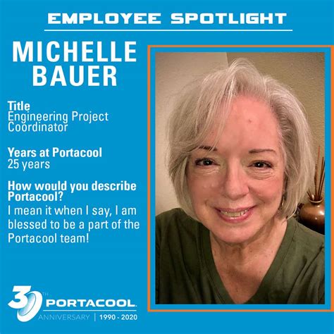 Portacool 30th Anniversary Spotlight Michelle Bauer Portacool