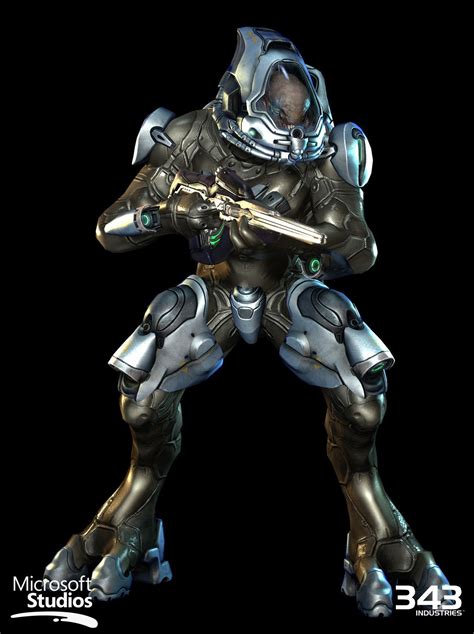 Halo 4 Space Elite Elite Techsuit Kyle Hefley Halo Armor Spirit