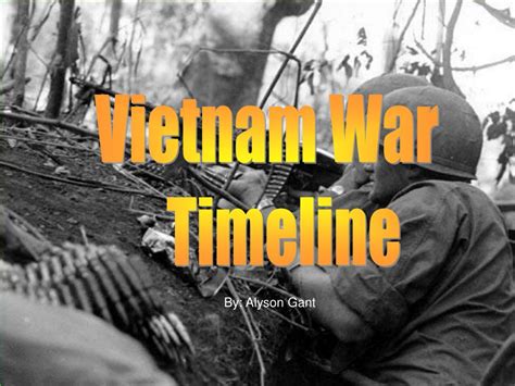 Ppt Vietnam War Timeline Powerpoint Presentation Free Download Id