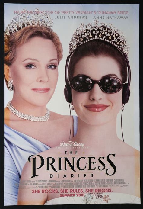 the princess diaries 27x40 original double sided one sheet movie poster advance ebay in 2021