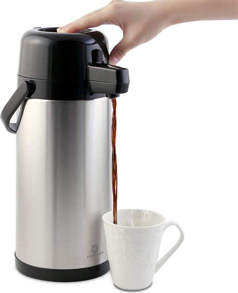 Airpot Coffee Carafe Tomakeit 3l102 Oz Airpot Beverage Dispenser