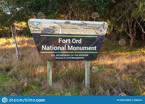 Fort Ord National Monument In California Editorial Photo Image Of