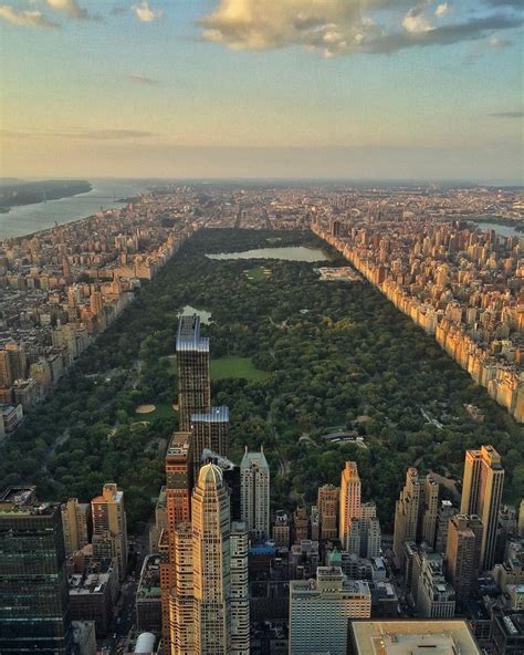 Central Park From Above By Vinfarrell New York City Photos New York