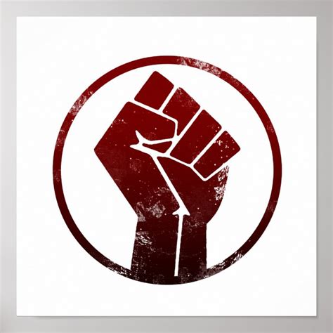 Black Lives Matter Fist 3 Blm Poster Zazzle