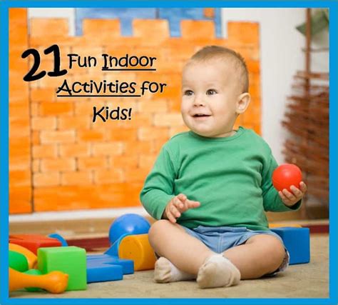 21 Fun Indoor Activities For Kids