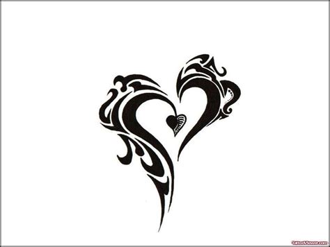 Hidden Meaning Behind The Gothic Heart Tattoos Tribal Tattoos Tribal