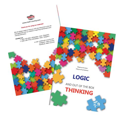 Logic Workbook 7 9 Yo Logic And Out Of The Box Thinking Part 1