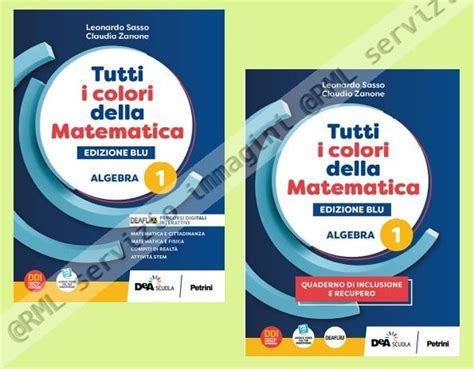 TUTTI I COLORI DELLA MATEMATICA ED BLU ALGEBRA 1 3t Cartolibreria