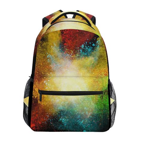 Fashion Tie Dye Print Leisure Backpack Teenage School Bag College