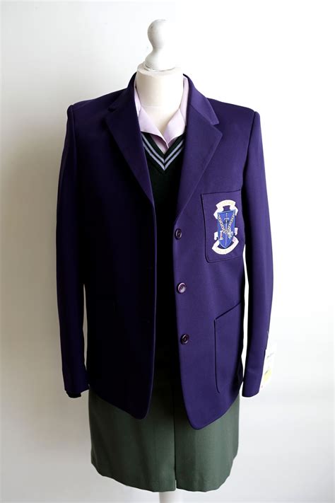 St Louis Grammar School Girls Purple Blazer Holmes Uniform
