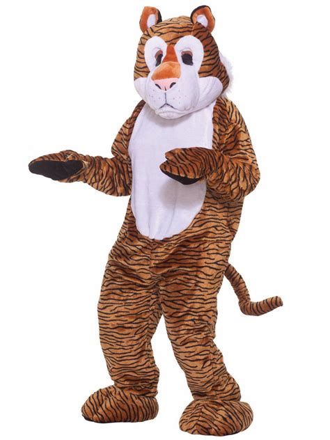 Tiger Deluxe Mascot Adult Costume