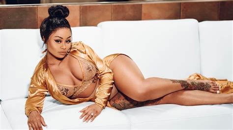 Blac Chyna Shows Off Her Pound Weight Loss In Gold Lingerie News