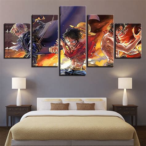 Wall Art Canvas Poster Living Room Home Decor 5 Pieces One
