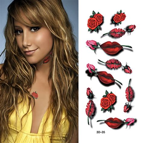 online buy wholesale tattoo kissing lips from china tattoo kissing lips wholesalers