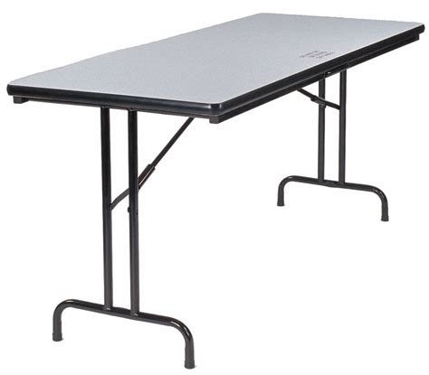 Grainger Approved Rectangle Folding Table 34 In Height X 30 In Width