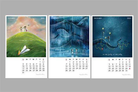 Art Calendar 2021 Songs For The Birds Unposted Letters