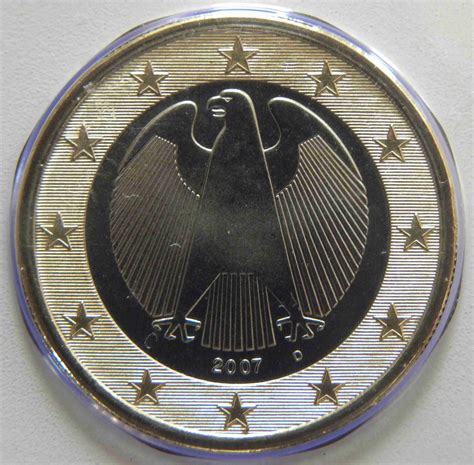 Allemagne Monnaies Euro Unc D Munich 2007 Valeur Tirage Et