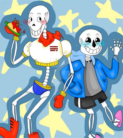 Paps And Sans By Skydel On Deviantart