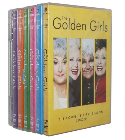 The Golden Girls The Complete Series Seasons 1 7 Dvd Box Set 21 Disc