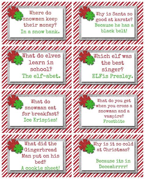 10 Elf On The Shelf Ideas And Free Printables Christmas Jokes For
