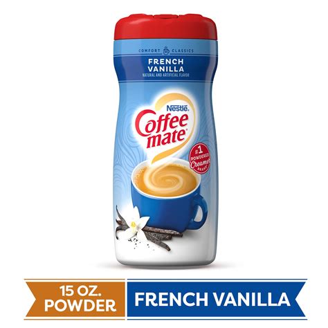 Coffee Mate French Vanilla Powder Coffee Creamer 15 Oz Canister Non