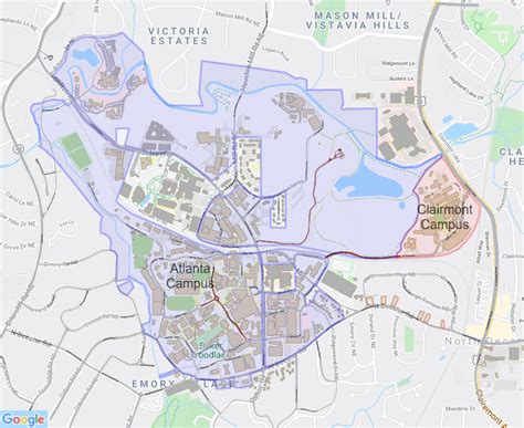 Emory Interactive Campus Map