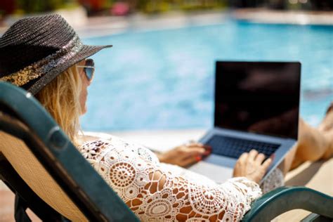 Pool Lounger Stock Photos Pictures And Royalty Free Images Istock