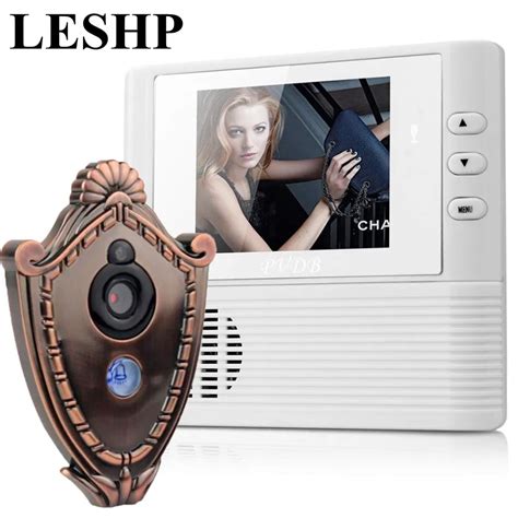 Buy Leshp 28 Lcd Digital Door Camera Doorbell