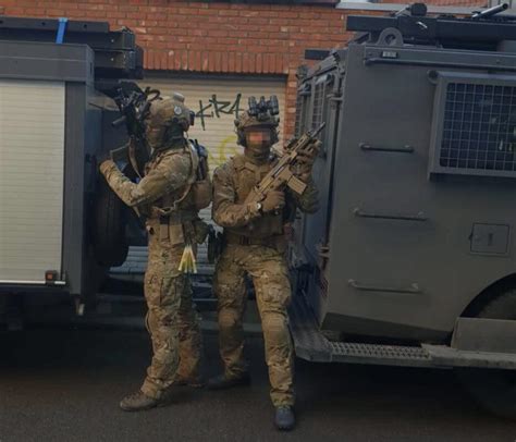 Belgian Sas Operators During Domestic Counter Terrorism Training