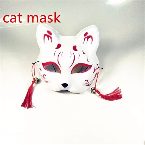 Cat Half Mask Halloween Costume Mask Half Mask Cats