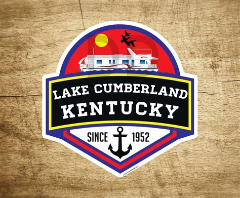 Lake Cumberland Kentucky Houseboat Decal Sticker X Etsy