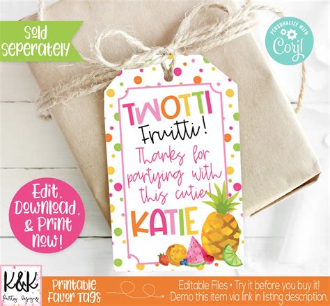 Twotti Fruitti Birthday Party Sign Fruit Welcome Sign Fruit Etsy