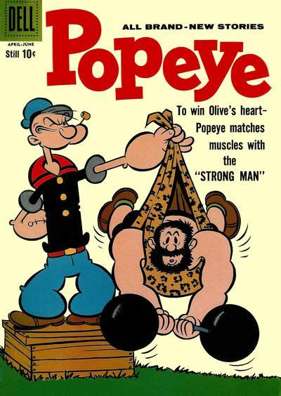 Cover For Popeye 1948 Series 48 Popeye The Sailor Man Popeye