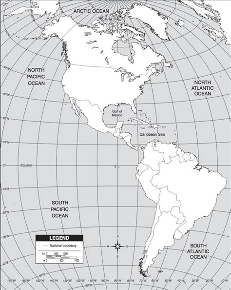 The Americas Map Diagram Quizlet