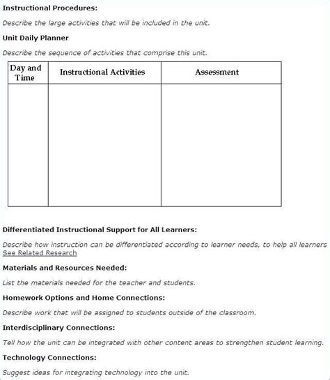 Integrated Lesson Plan Template Inspirational Integrated Lesson Plan