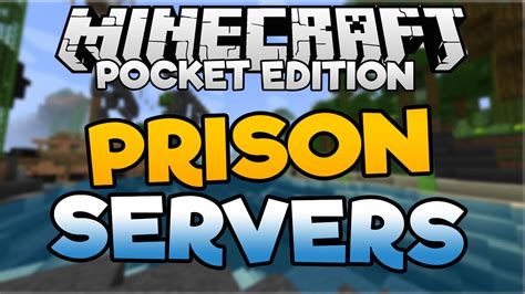 Minecraft Pocket Edition Prison Servers Youtube