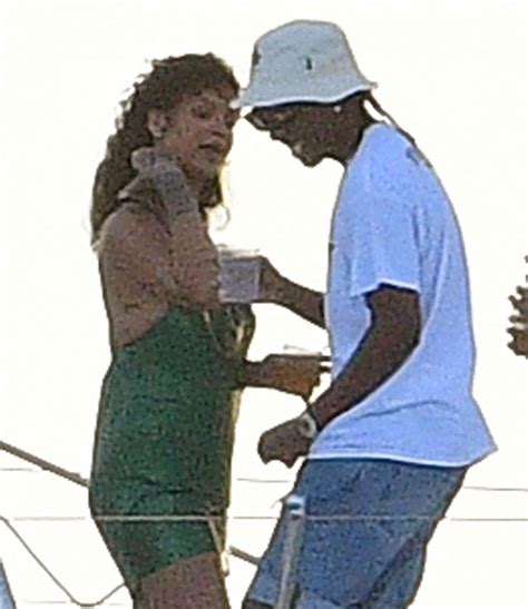 rihanna and asap rocky at a boat in barbados 12 28 2020 hawtcelebs