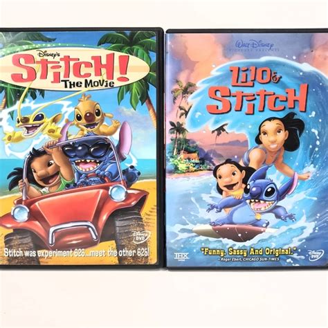 Disney Media 2 Disney Dvds Stitch The Movie Lilo Stitch Movies