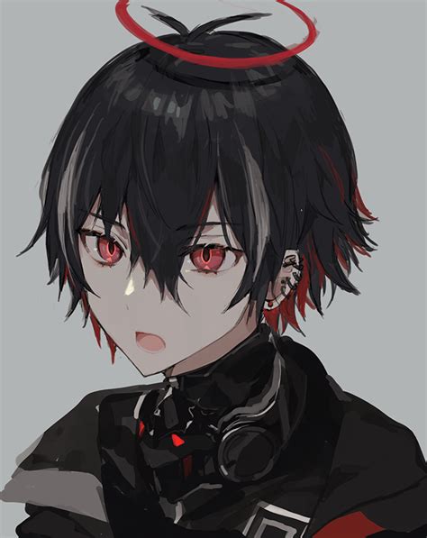 Maybe you would like to learn more about one of these? hinayuri on Twitter | Anime demon boy, Anime drawings boy ...