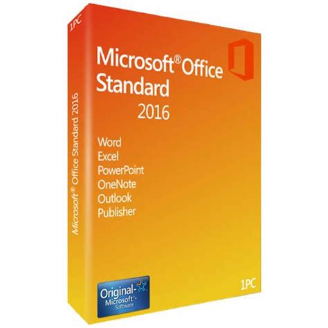Microsoft Office 2016 Standard Vollversion Office Pc Office
