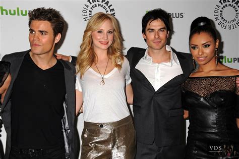 Hq Pics The Vampire Diaries Cast Paleyfest 10 March 2012 The