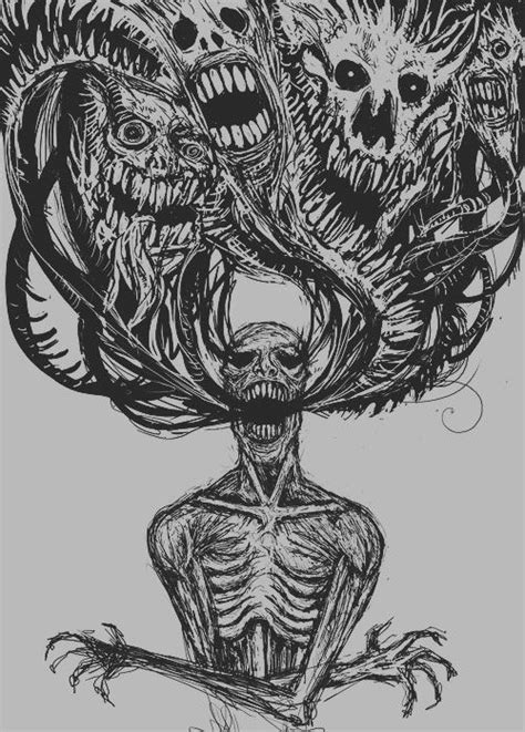 Tumblr Creepy Drawings Horror Art Drawings