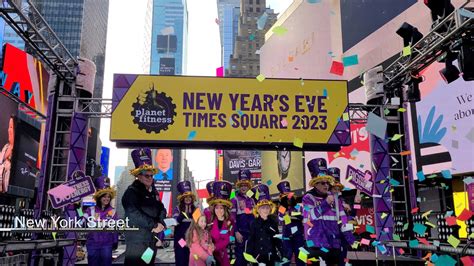 times square new year s eve confetti test december 29 2022 youtube
