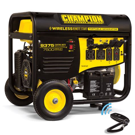 Champion 100161 7500 Watt Rv Ready Portable Generator With Wireless