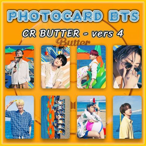 Jual Lbr Bisa Cod Photocard Bts Butter Photocards Bts Permission To Dance Album Pc Bts