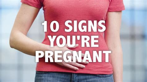 10 Signs You Re Pregnant BabyCenter