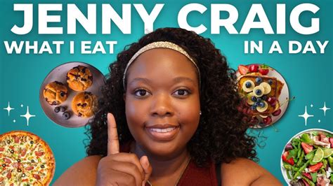 What I Eat In A Day On Jenny Craig Jenny Craig Weightloss Journey