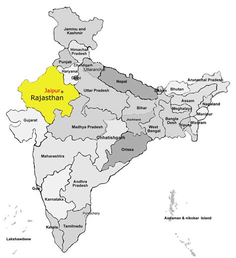 Jaipur India Map Rtlbreakfastclub