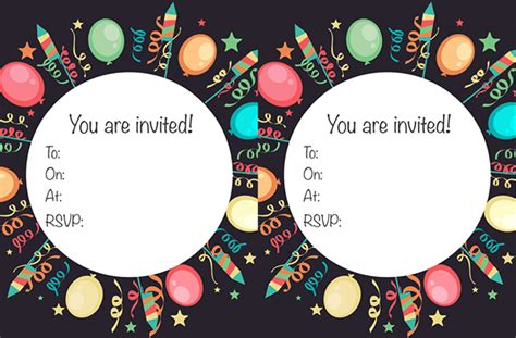 You've come to the right place! FREE printable children's birthday party invitations